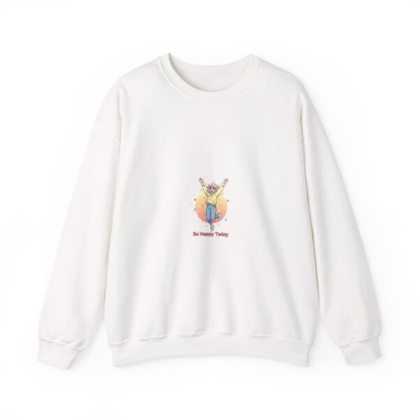 Cozy Bunny Yoga Crewneck Sweatshirt — 'Be Present, Bunny' Cute Pastel Graphic