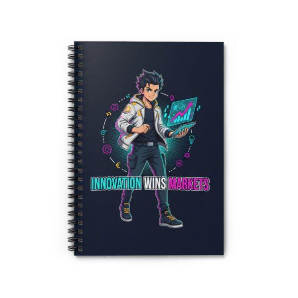 Innovation Wins Markets Spiral Notebook – Tech Entrepreneur Journal