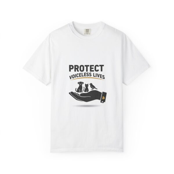 Protect Voiceless Lives T-Shirt — Animal Rescue Advocacy Tee