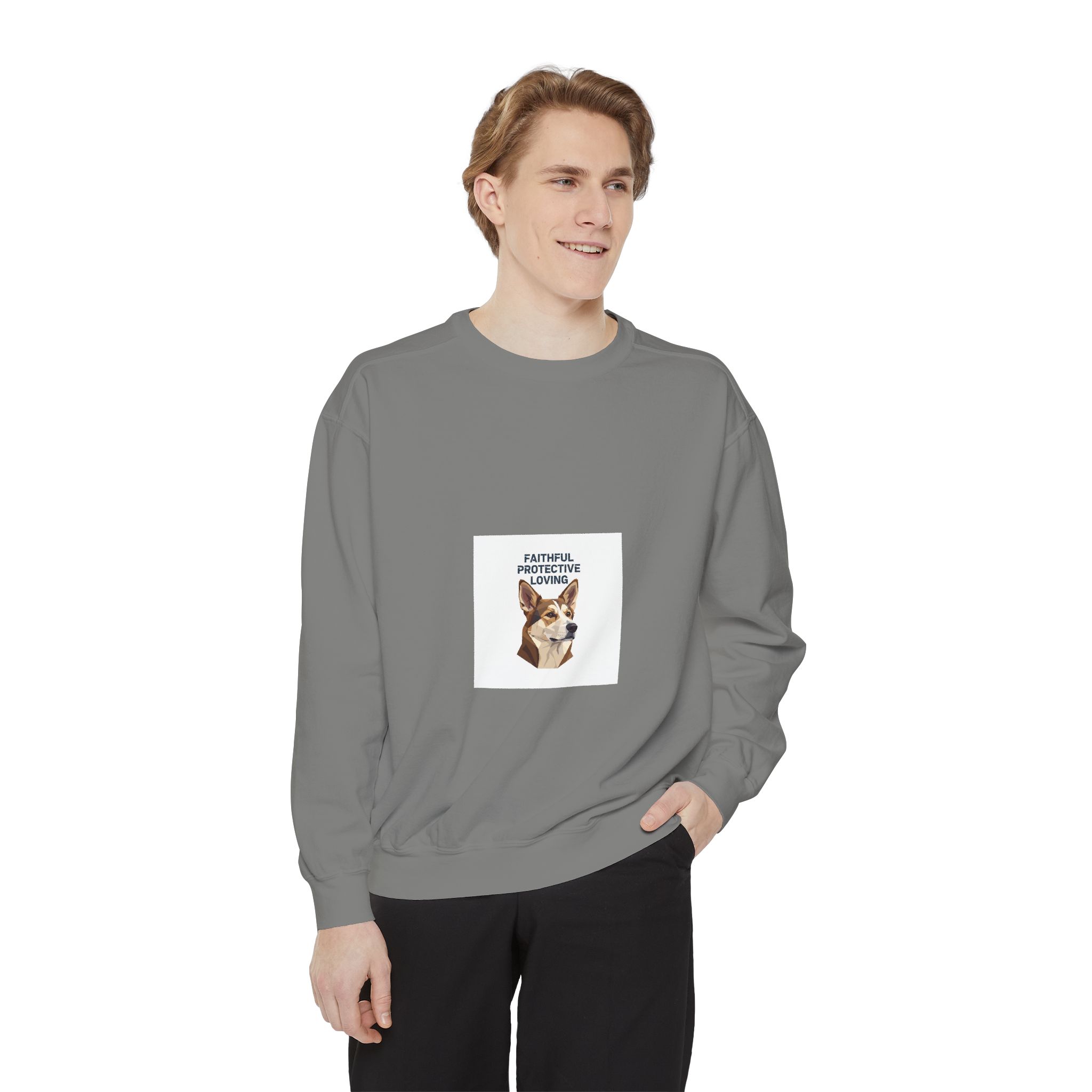 Corgi Portrait Sweatshirt - "A Little Spunky, A Lot of Cute" Crewneck - Image 15