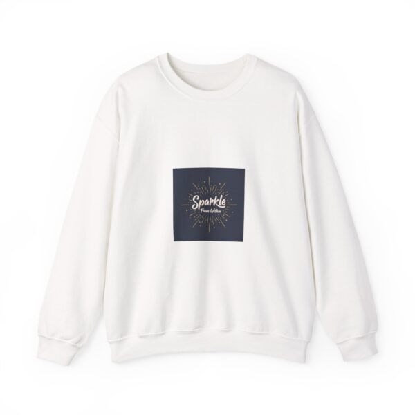 Crewneck Sweatshirt — “Sparkle from Within” Inspirational Graphic