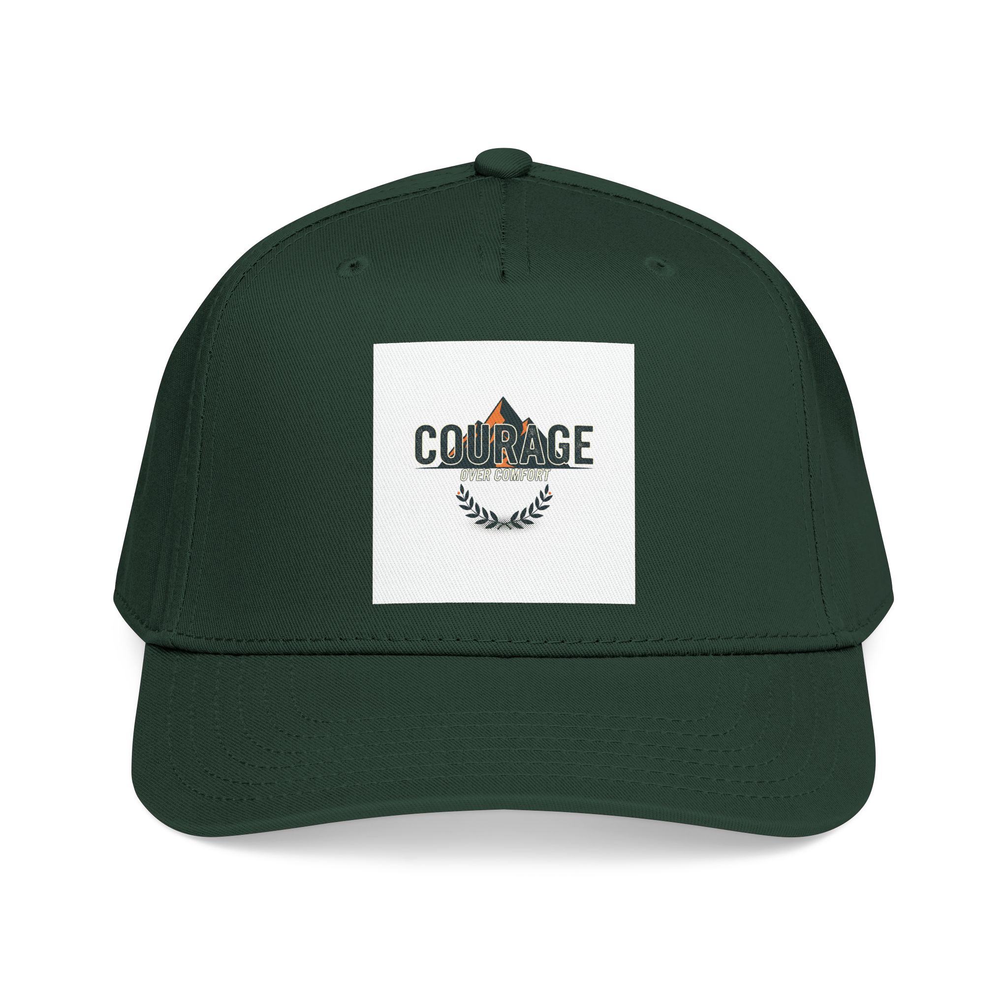 Courage Mountain Patch Baseball Cap - Image 3