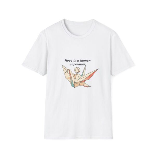 Hope Is a Human Superpower Origami Crane T-Shirt