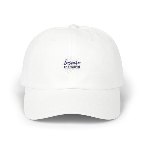 Embroidered 'Inspire the World' Dad Cap