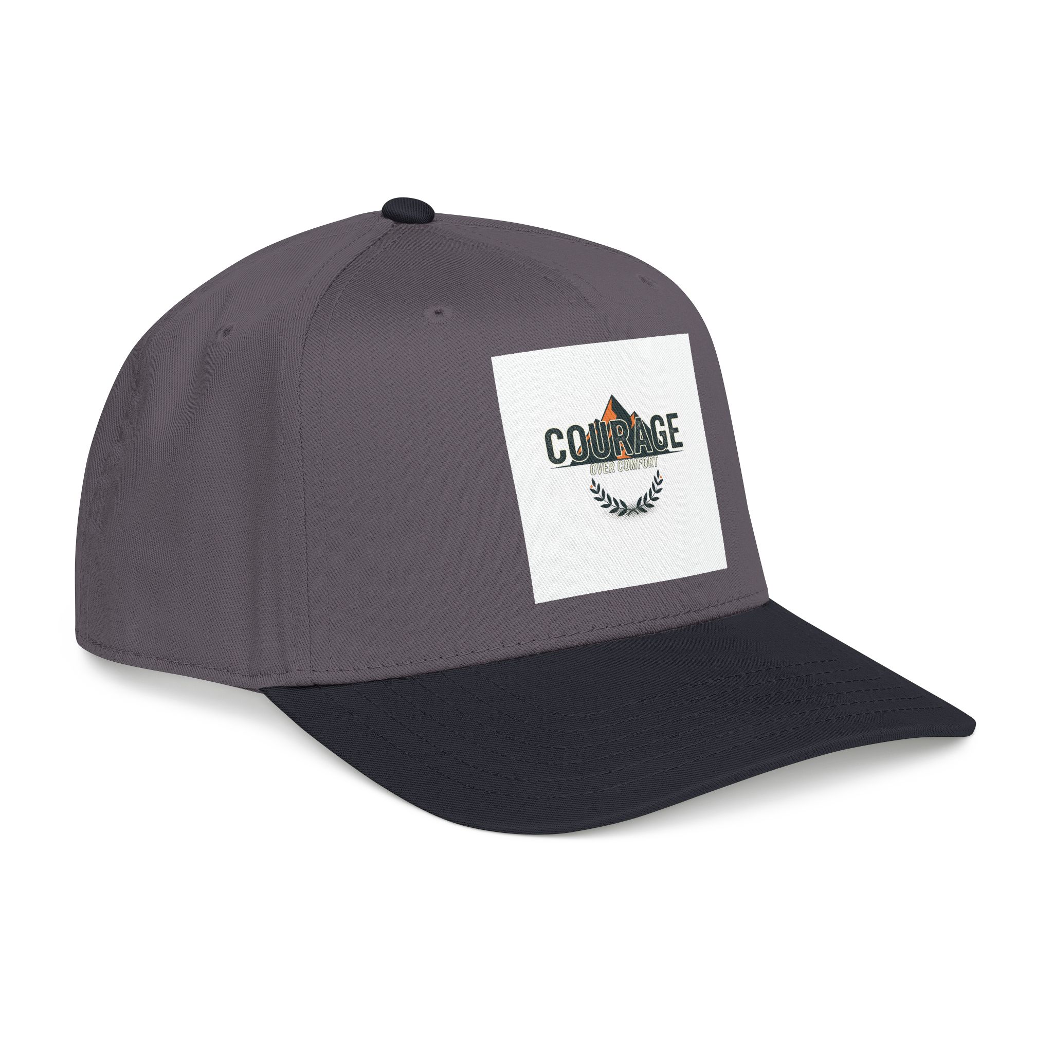 Courage Mountain Patch Baseball Cap - Image 2