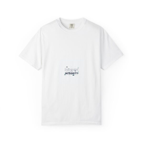 Integrity Embroidered Tee — Minimalist Chest Logo T-Shirt