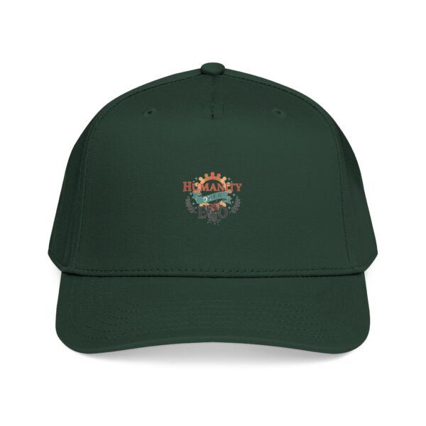 Embrace the Journey Cap — Floral 'Be Brave' Green Baseball Hat