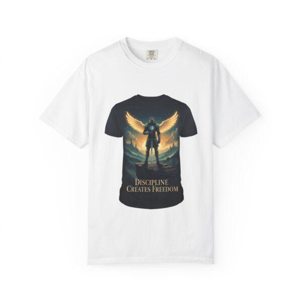 Discipline Creates Freedom T-Shirt — Inspirational Angel Warrior Graphic Tee