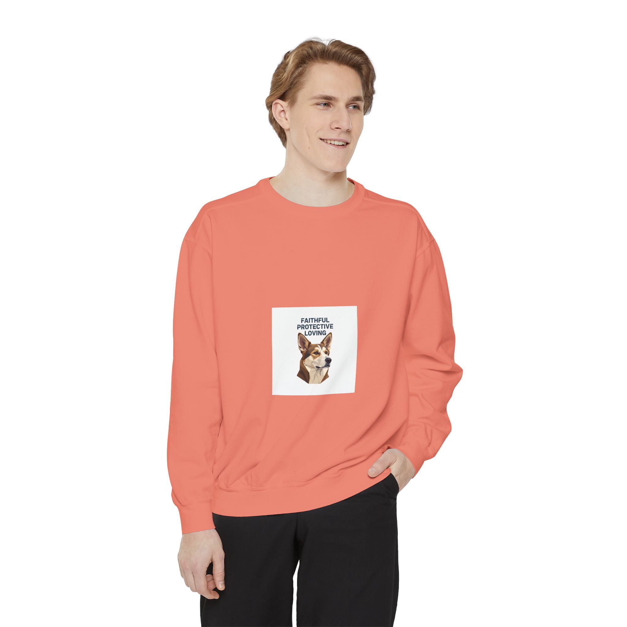 Corgi Portrait Sweatshirt - "A Little Spunky, A Lot of Cute" Crewneck - Image 7