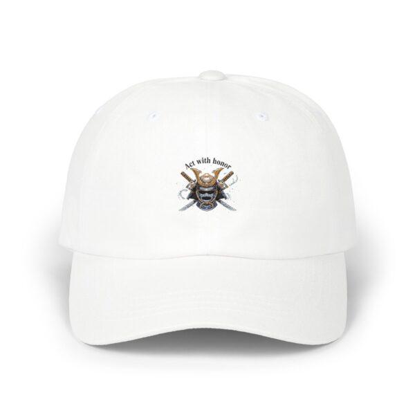 Bee With Honesty Dad Cap — Embroidered Bee Baseball Hat