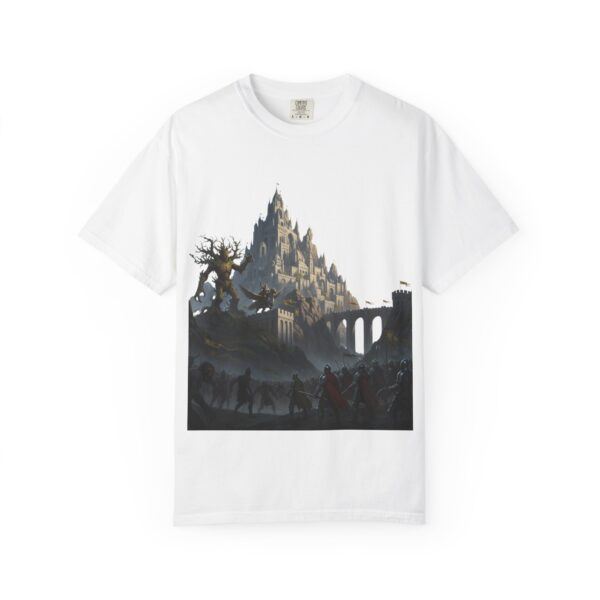 Fantasy Castle T-Shirt — Epic Medieval Fortress Scene