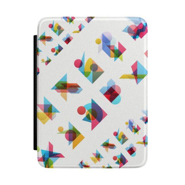 Kindle Case — Colorful Geometric Shapes Protective Cover