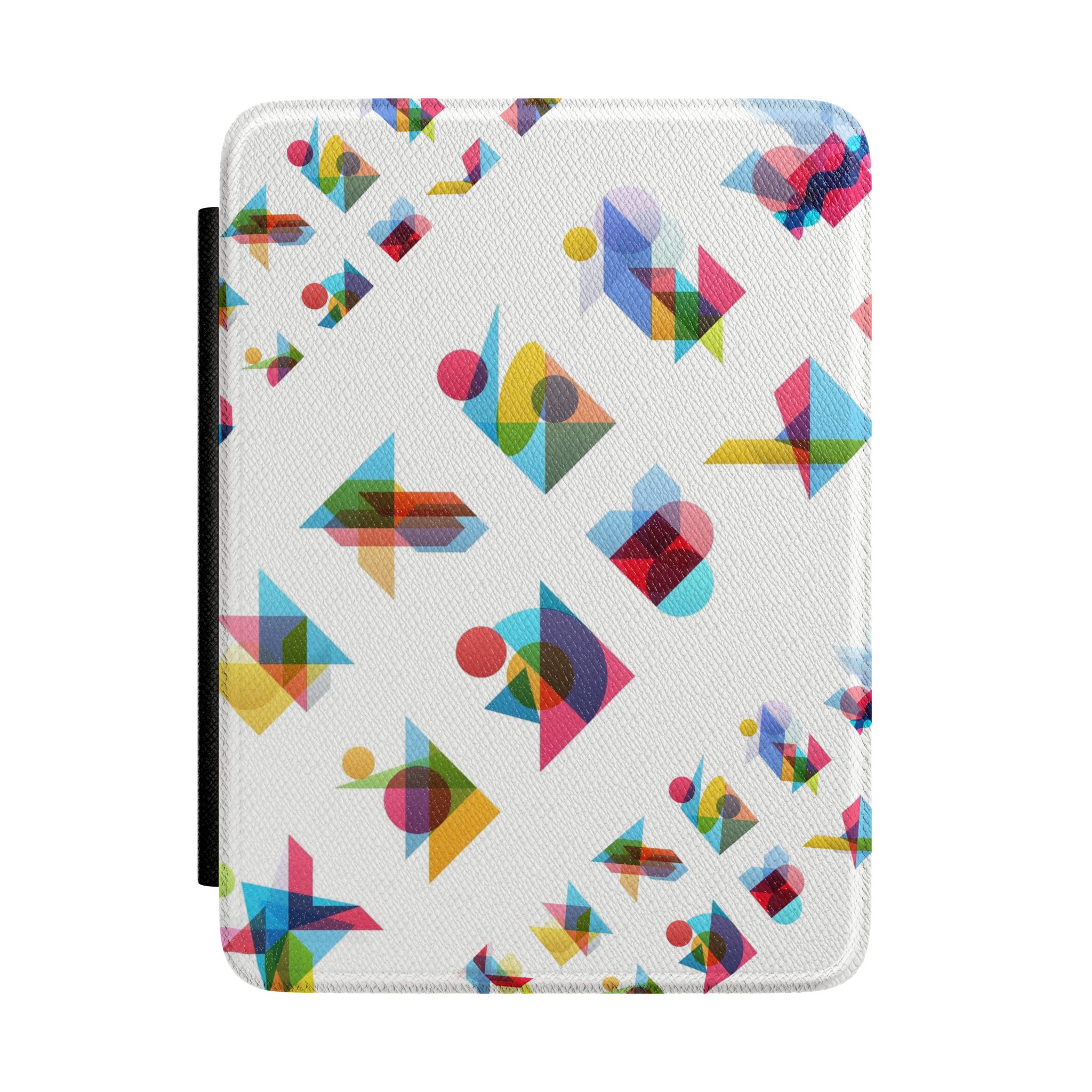 Kindle Case — Colorful Geometric Shapes Protective Cover