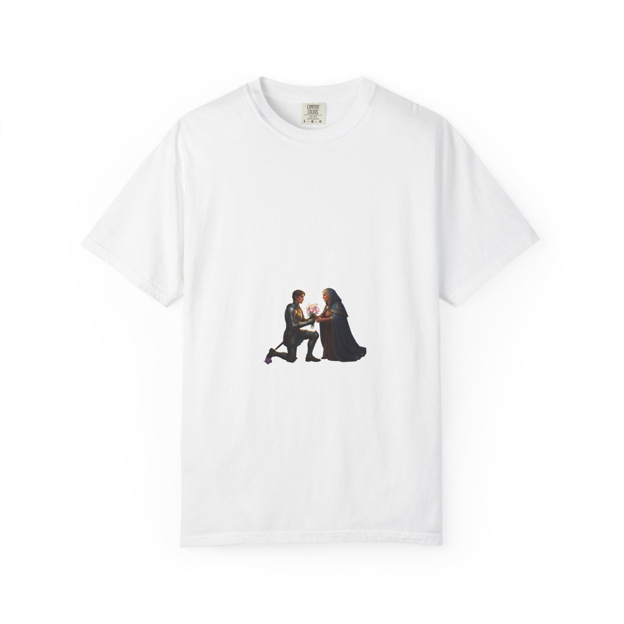 T‑Shirt — Romantic Proposal Scene Graphic Tee