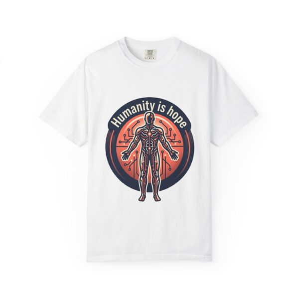 Humanity Is Hope T-Shirt — Futuristic Anatomy Graphic Tee