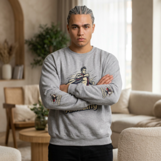 You Are Amazing Superhero Crewneck Sweatshirt